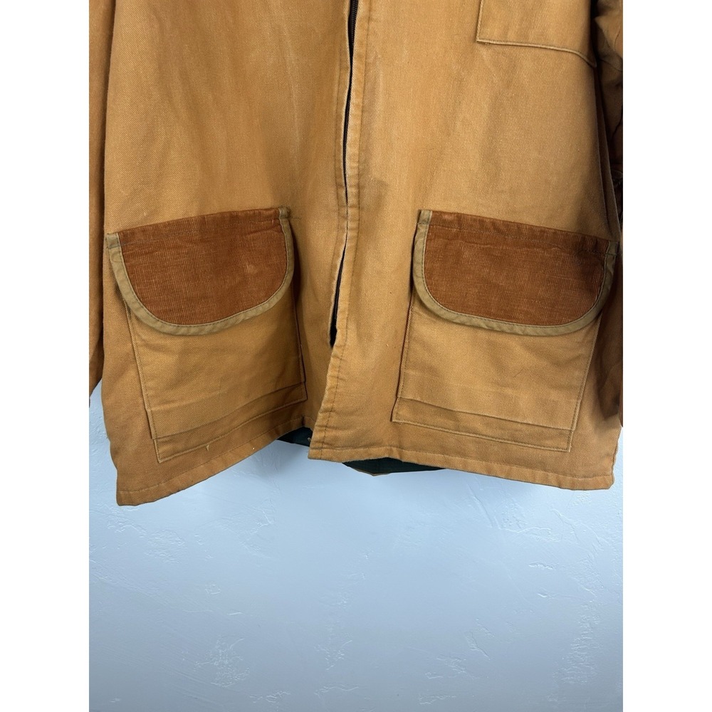 Vintage 1977 Canvas Chore Coat Barn Jacket Hunting Outdoor Size XXL Workwear Men - Picture 5 of 11